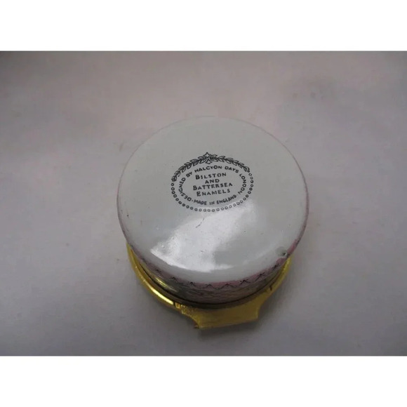 Enamel Box Halcyon Days St Valentines Day for my love1979 Jewelry Box lover - Picture 5 of 5